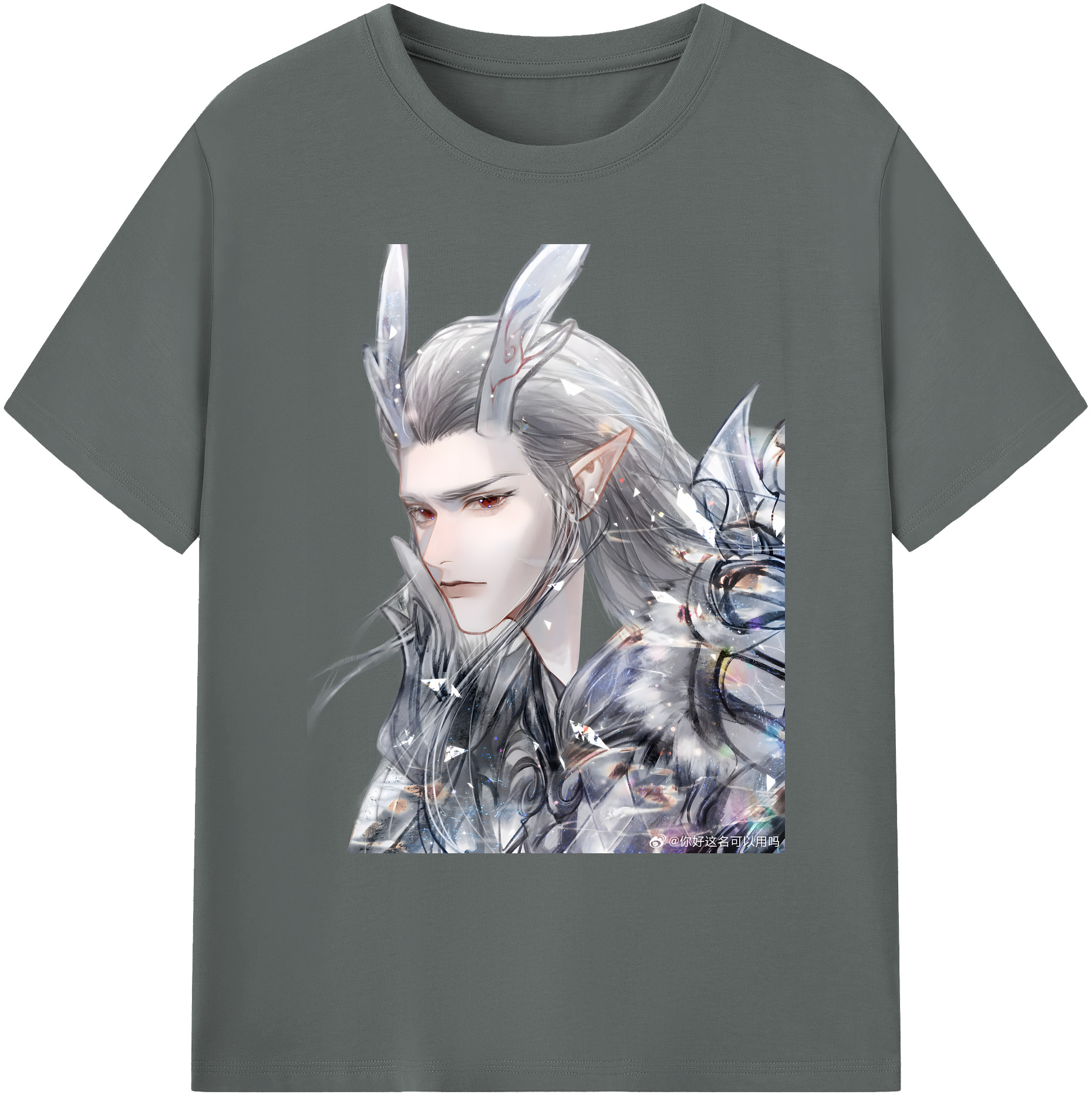 （画像用） Ne Zha 2 ナタ 魔童の大暴れ 綿100％ メンズ半袖Tシャツ｜肌触りやわらか＆通気性